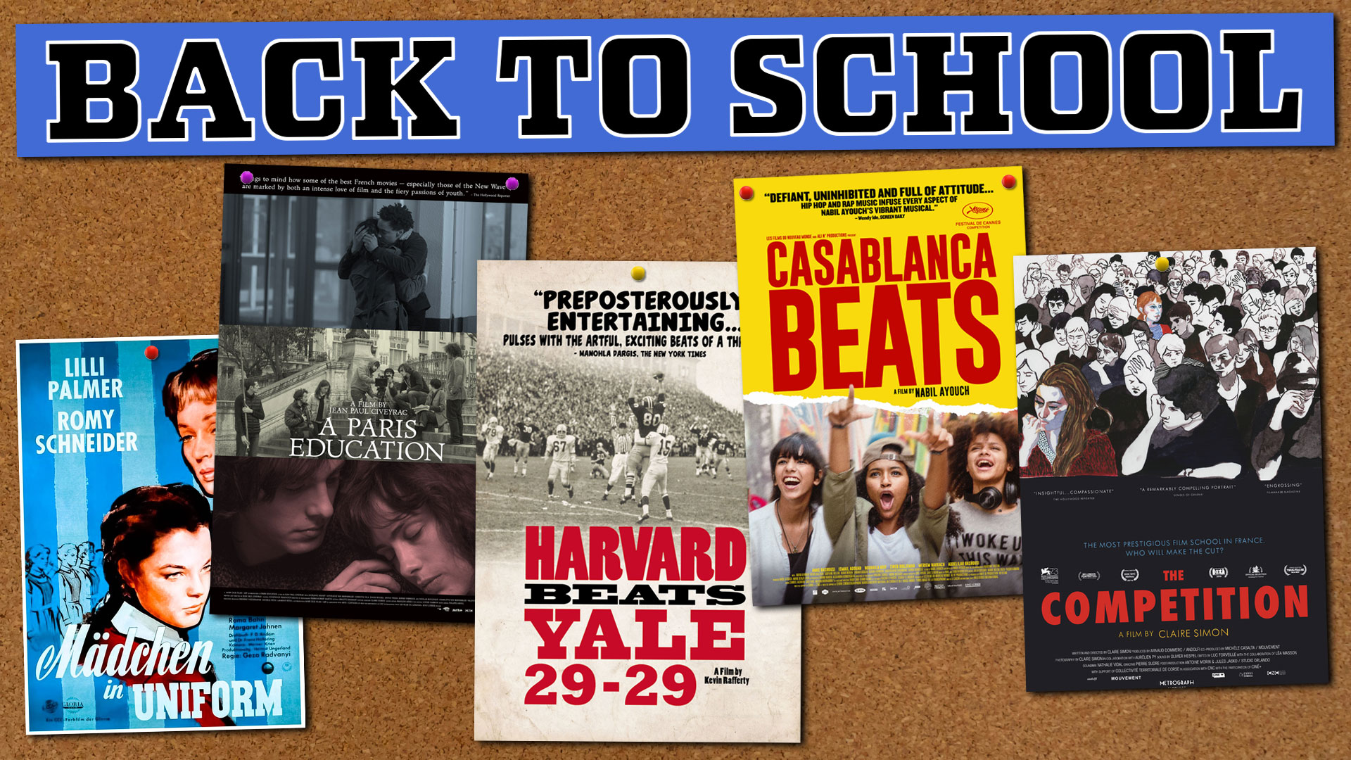Get in the School Spirit With Our Back-to-School Marathon